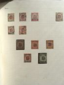 MALAYA AND STATES: BOX WITH A REMAINDER COLLECTION ON LEAVES, STOCKCARDS, BINDER AND TWO STOCKBOOKS,