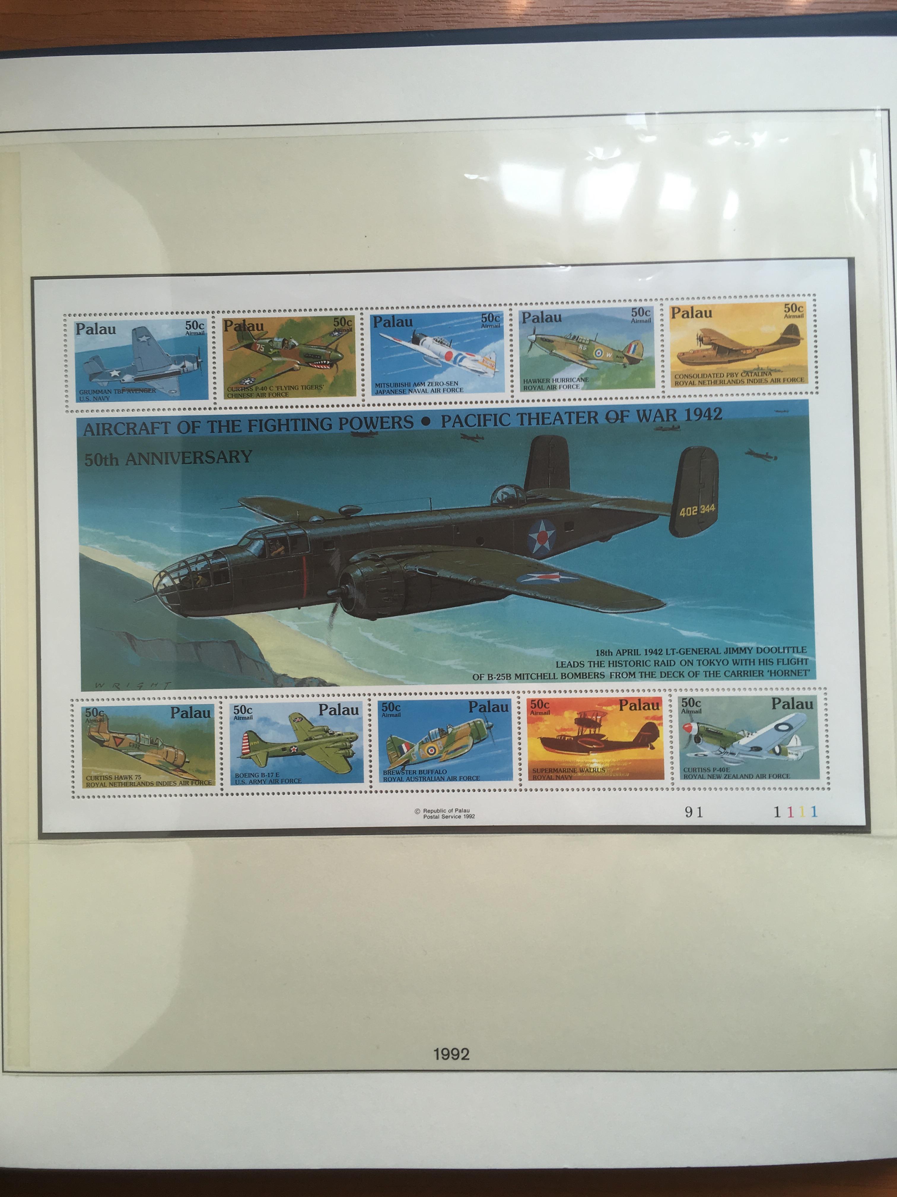 PALAU: 1983-2002 COMPREHENSIVE MNH COLLECTION IN TWO LINDER HINGELESS ALBUMS - Image 12 of 16