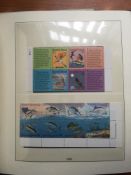 MARSHALL ISLANDS: 1994-9 MNH COLLECTION IN LINDER HINGELESS ALBUM AND ANOTHER SIMILAR ALBUM WITH