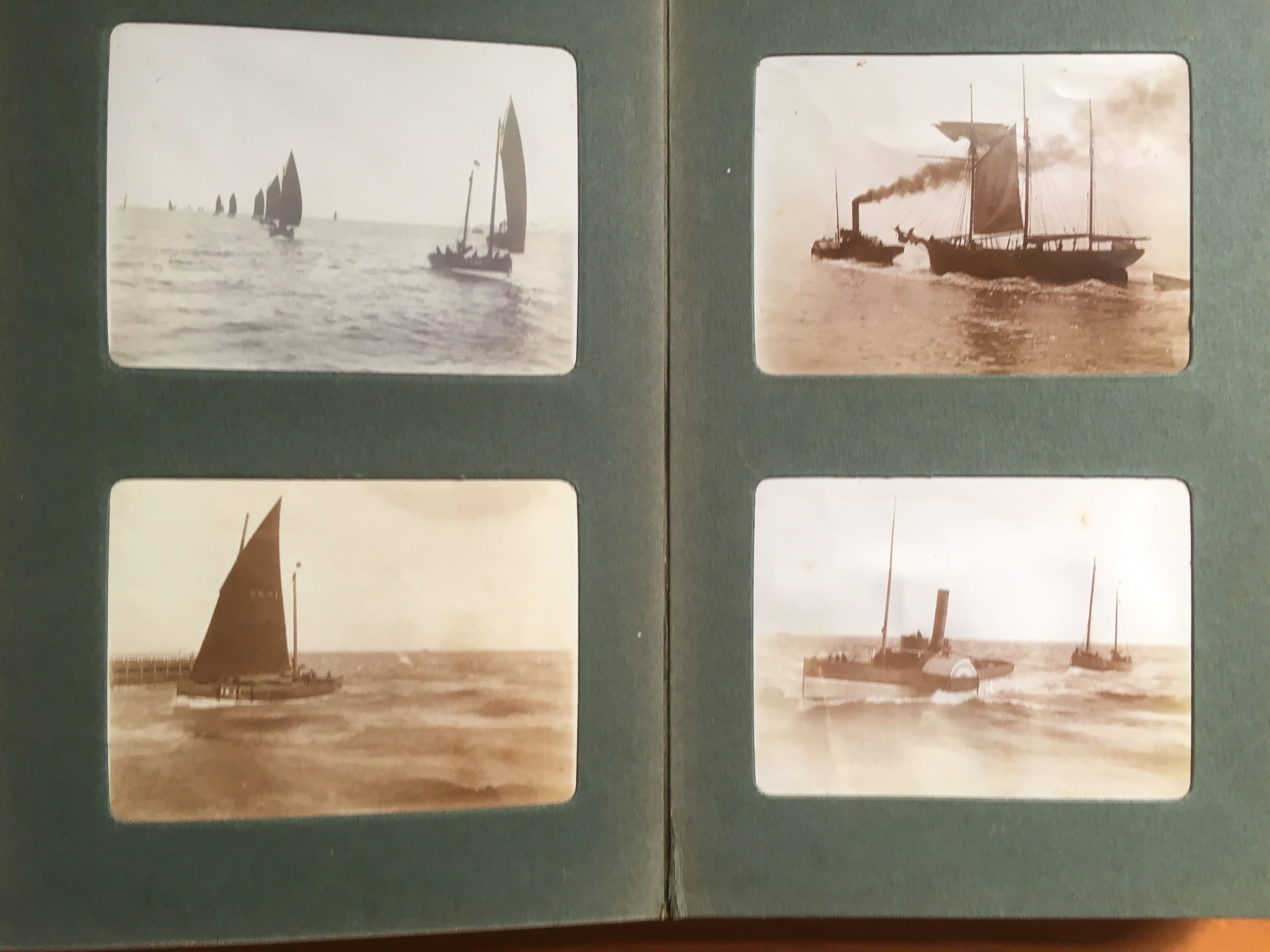 VICTORIAN PHOTOGRAPH ALBUM WITH MAINLY GREAT YARMOUTH AREA IMAGES TOGETHER WITH A SMALL ALBUM OF - Image 10 of 11