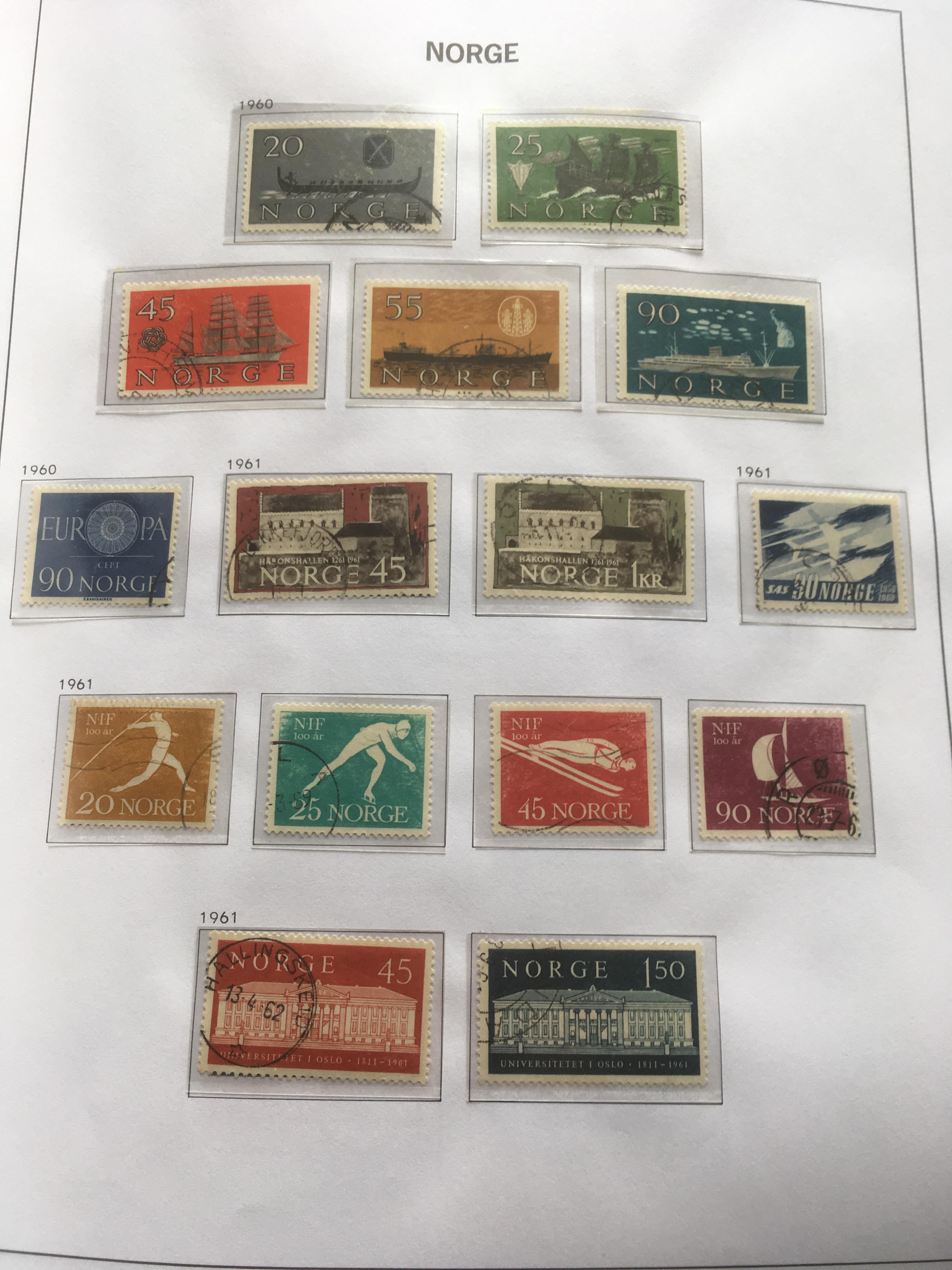 NORWAY: A COLLECTION TO 2016 IN TWO DAVO ALBUMS WITH 2000-2014 LARGELY COMPLETE, MINISHEETS, - Image 6 of 9