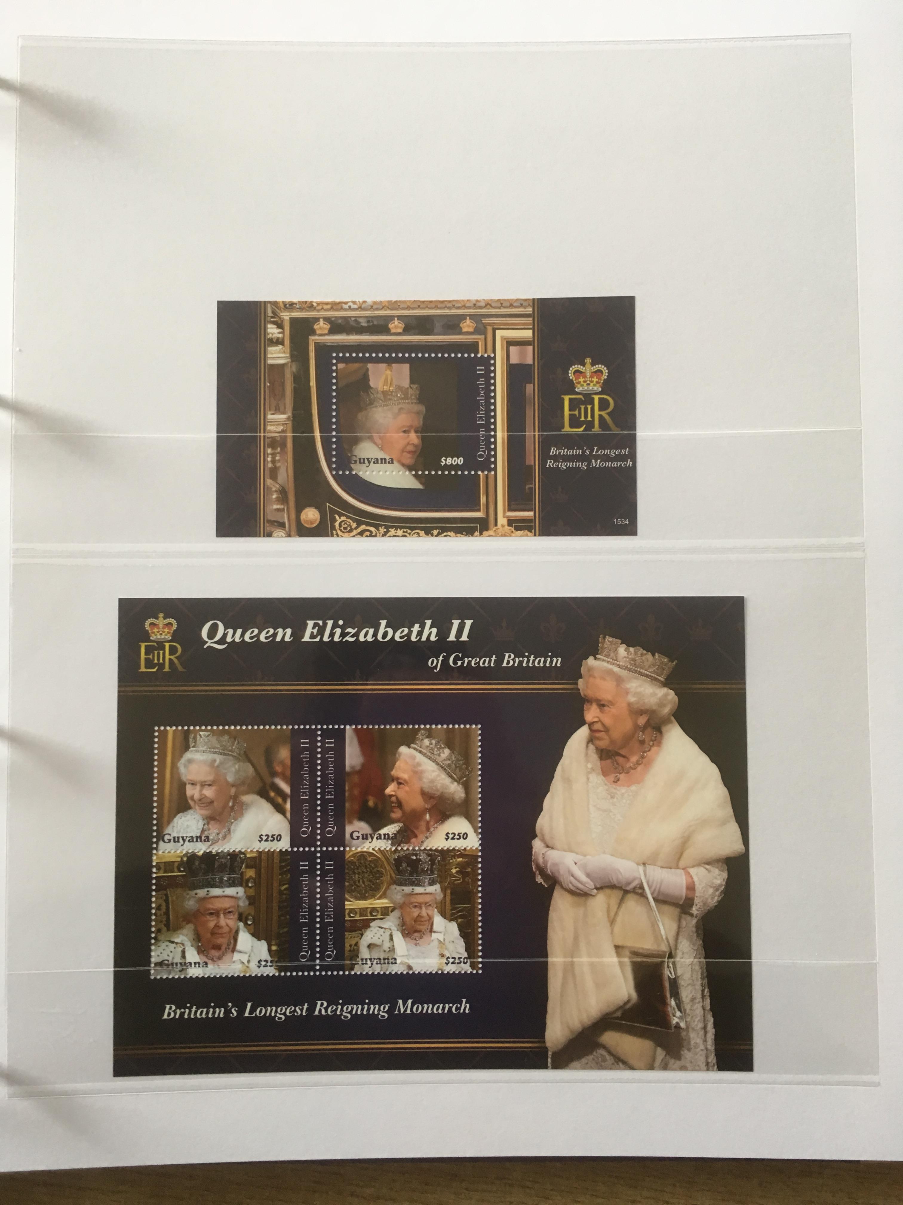 LARGE BOX 2010-2018 ROYALTY OMNIBUS COLLECTIONS IN TWELVE BINDERS, MUCH MNH WITH MANY SHEETLETS, GB, - Image 4 of 10