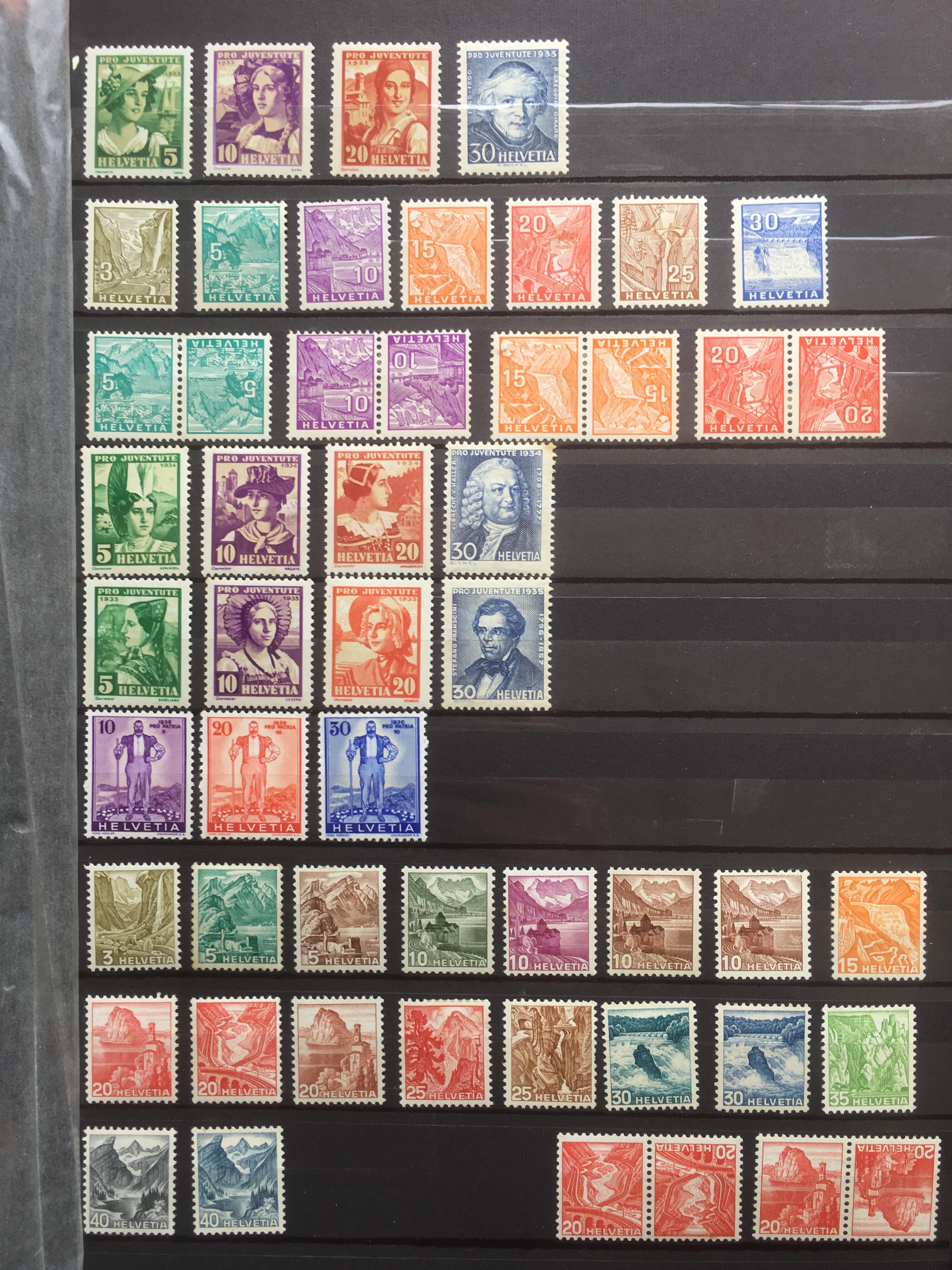 SWITZERLAND: LARGE BOX WITH A VERY EXTENSIVE COLLECTION AND ACCUMULATIONS IN THIRTEEN VARIOUS - Image 8 of 26