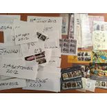 GB: FILE BOX WITH DECIMAL MINT COMMEMS, ISSUES TO ABOUT 2013, PLUS MINIATURE SHEETS,