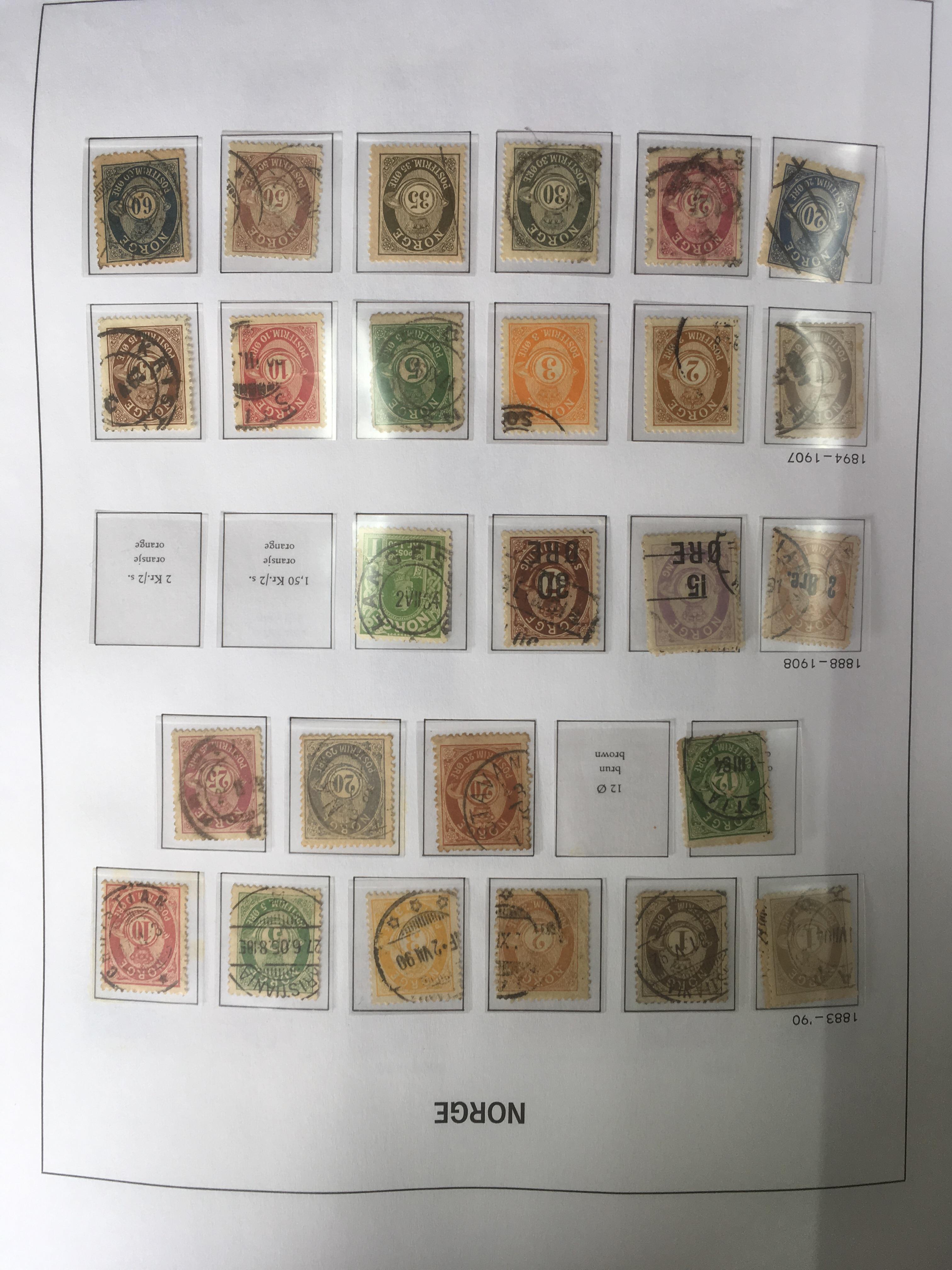 NORWAY: A COLLECTION TO 2016 IN TWO DAVO ALBUMS WITH 2000-2014 LARGELY COMPLETE, MINISHEETS, - Image 2 of 9