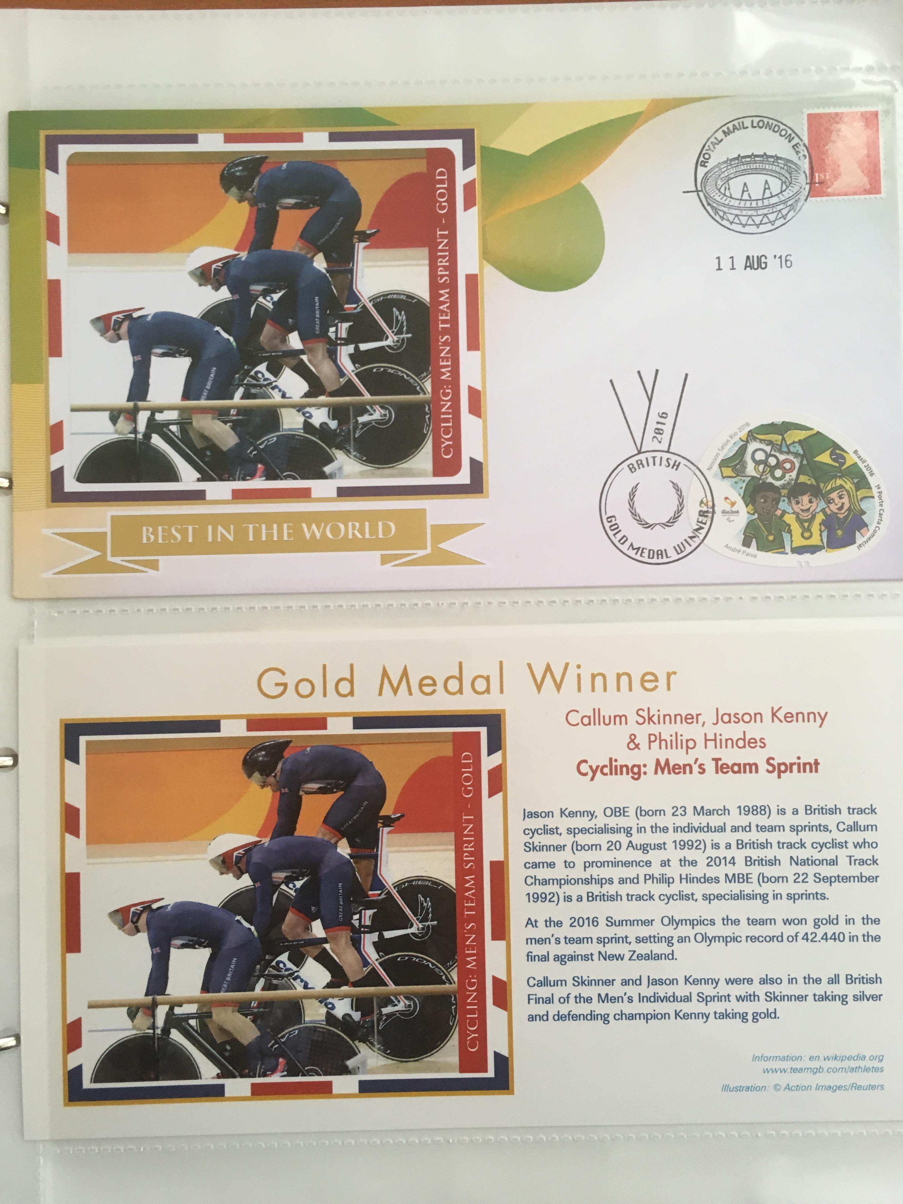 A COLLECTION OF 2000, 2012 AND 2016 OLYMPIC GAMES COVERS, ALSO 1998 COMMONWEALTH GAMES,