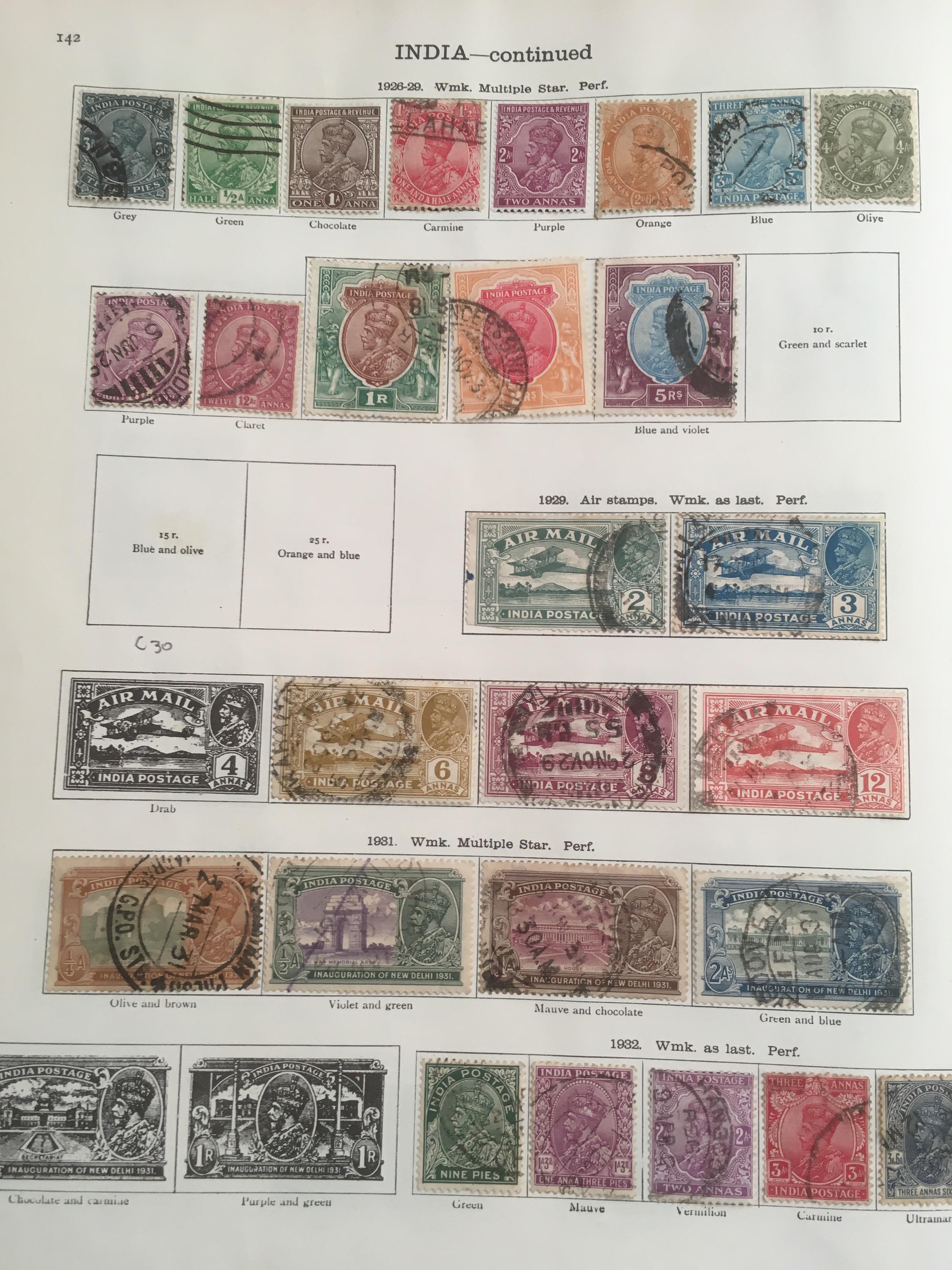 SG NEW IDEAL ALBUM WITH A MIXED MINT AND USED COLLECTION INCLUDING AUSTRALIA, BARBADOS, - Image 9 of 17