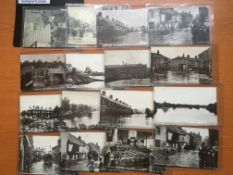 RETIRED DEALERS NORFOLK POSTCARD STOCK: BOX WITH NORWICH, RIVER, MARKET PLACE, STREETS,