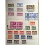 GB: STOCKBOOK WITH MINT KINGS PERIOD, EDWARDS WITH SHADES AND PRINTINGS, VALUES TO 1/-,