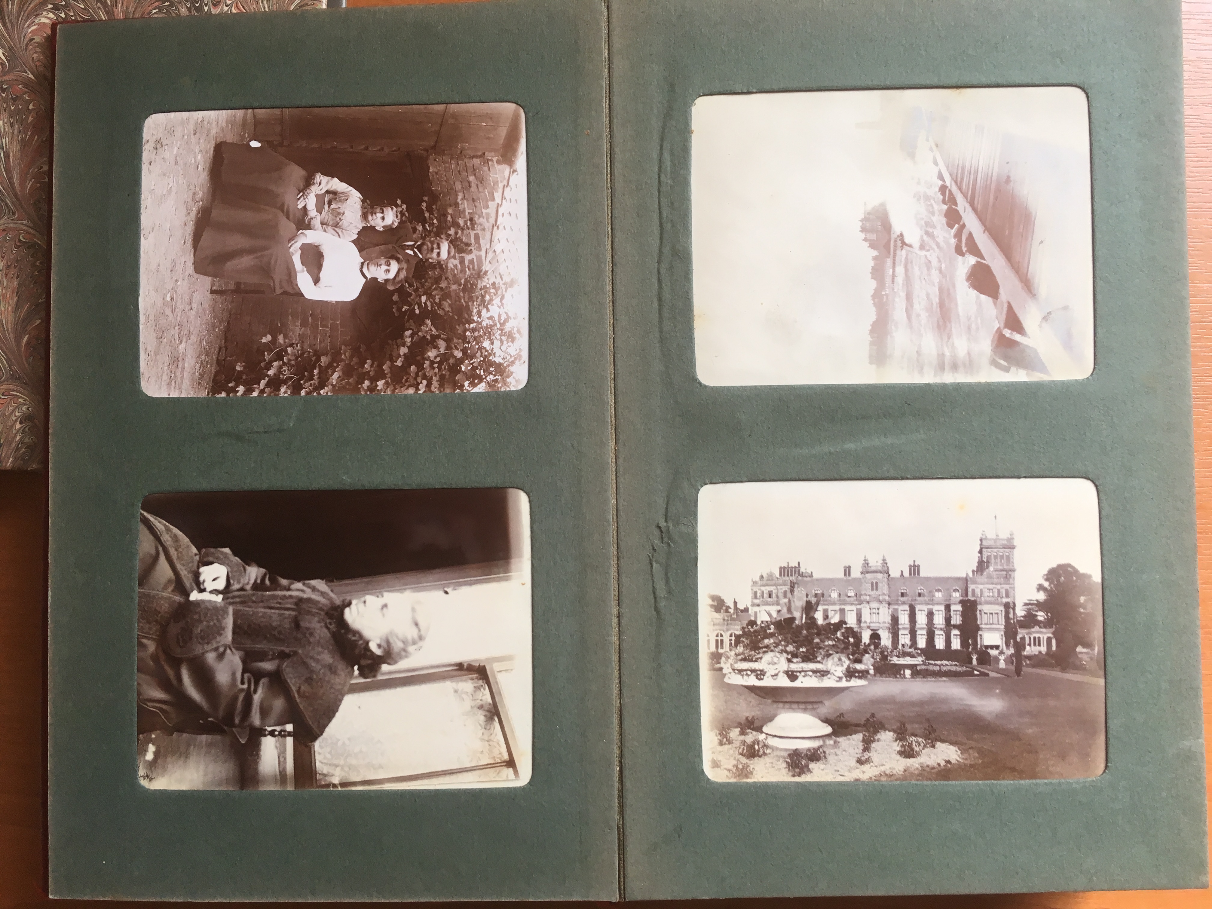 VICTORIAN PHOTOGRAPH ALBUM WITH MAINLY GREAT YARMOUTH AREA IMAGES TOGETHER WITH A SMALL ALBUM OF - Image 4 of 11