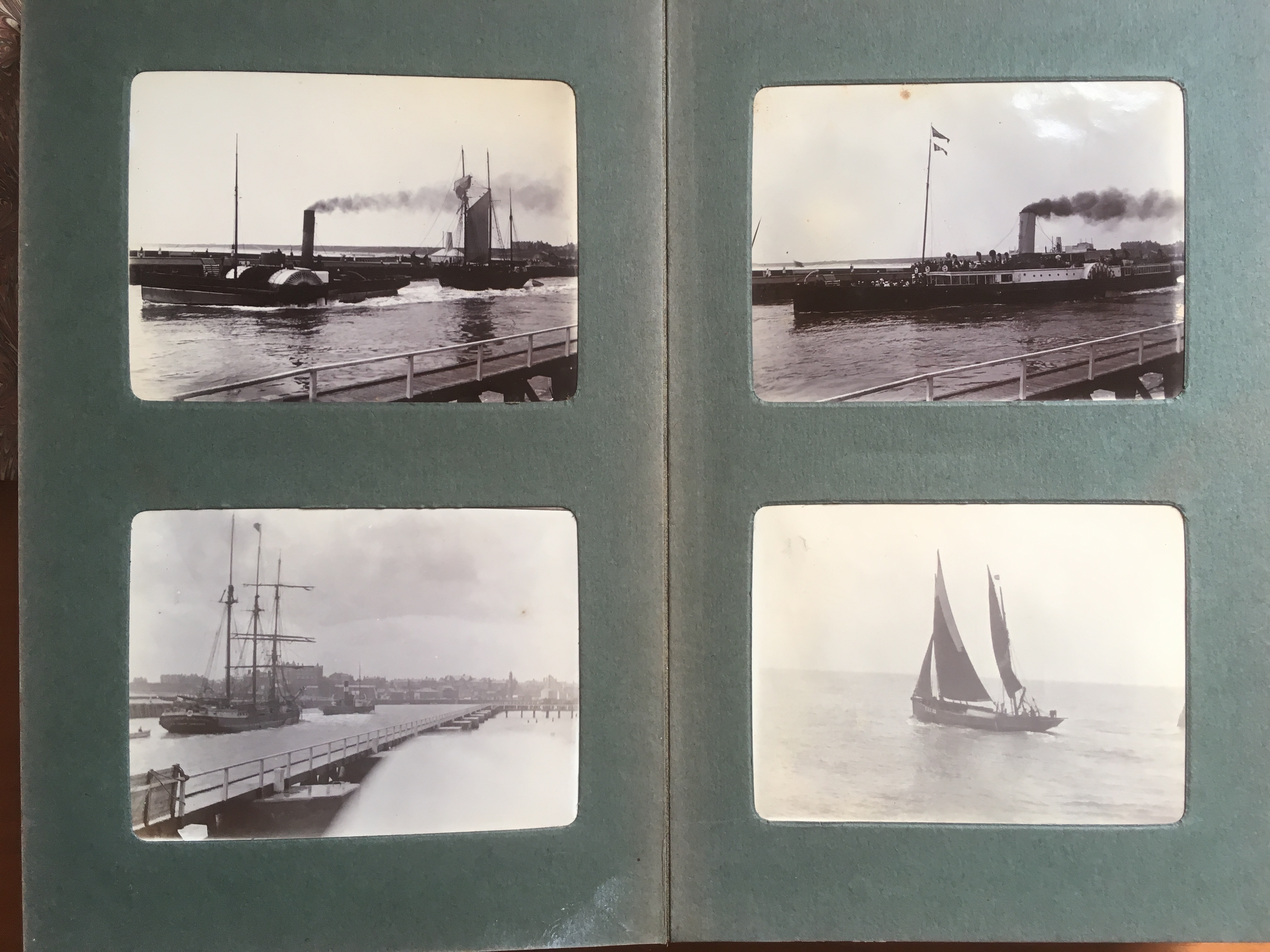 VICTORIAN PHOTOGRAPH ALBUM WITH MAINLY GREAT YARMOUTH AREA IMAGES TOGETHER WITH A SMALL ALBUM OF - Image 8 of 11