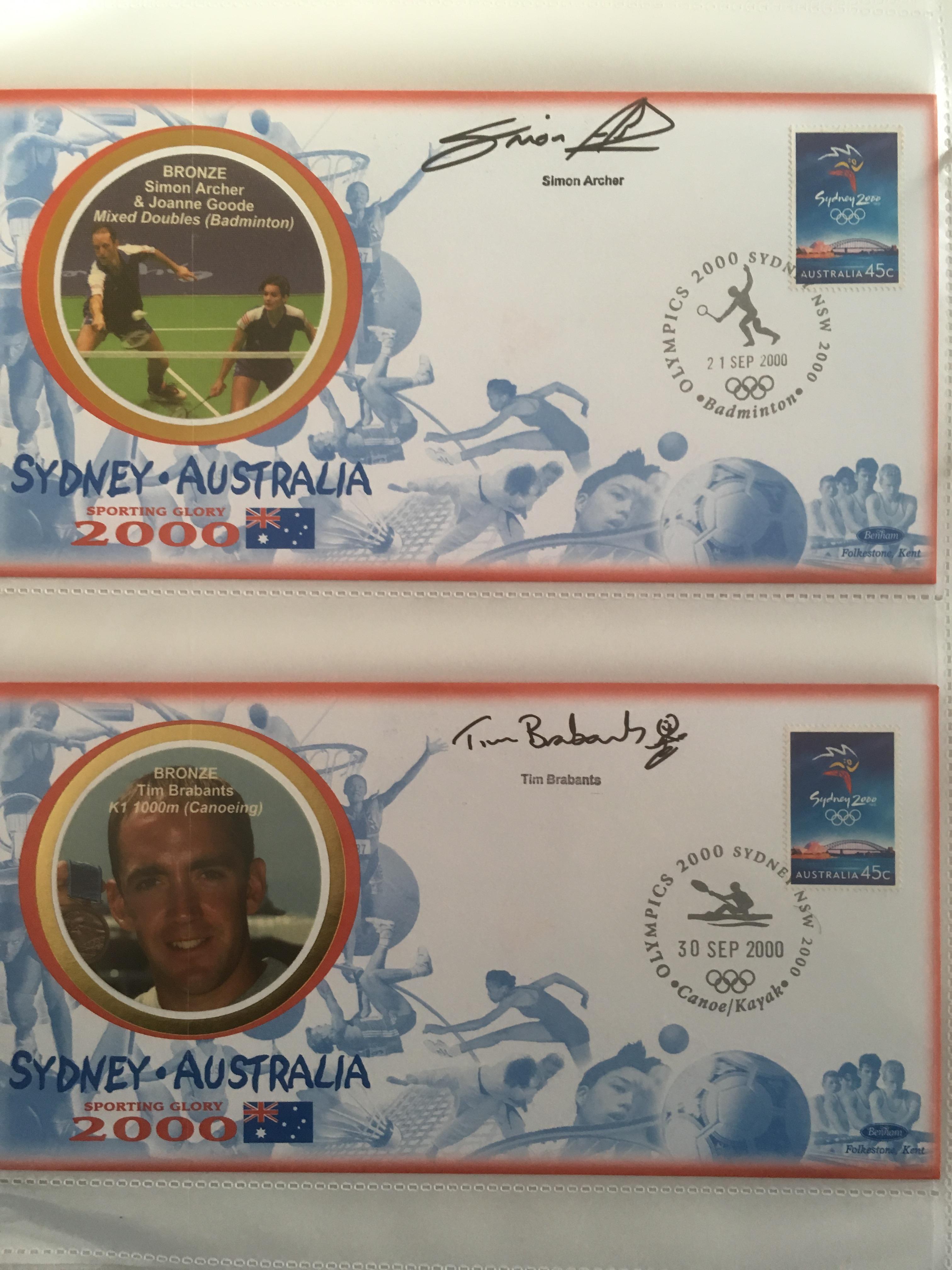 A COLLECTION OF 2000, 2012 AND 2016 OLYMPIC GAMES COVERS, ALSO 1998 COMMONWEALTH GAMES, - Image 7 of 19