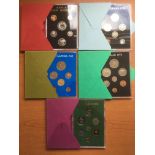 OVERSEAS PROOF SETS PRODUCED BY THE ROYAL MINT, 1971-81 GAMBIA, SWAZILAND, BOTSWANA,