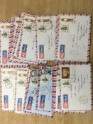 CYPRUS: BOX OF MAINLY QE2 COVERS, MANY RURAL POSTMARKS, TURKISH FDC, A FEW SLOGANS, METER POST,