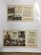 CENTENARY OF WW1 MNH COLLECTION IN THREE ALBUMS, SETS, SHEETLETS, MUCH CHANNEL ISLANDS, IOM, GB,