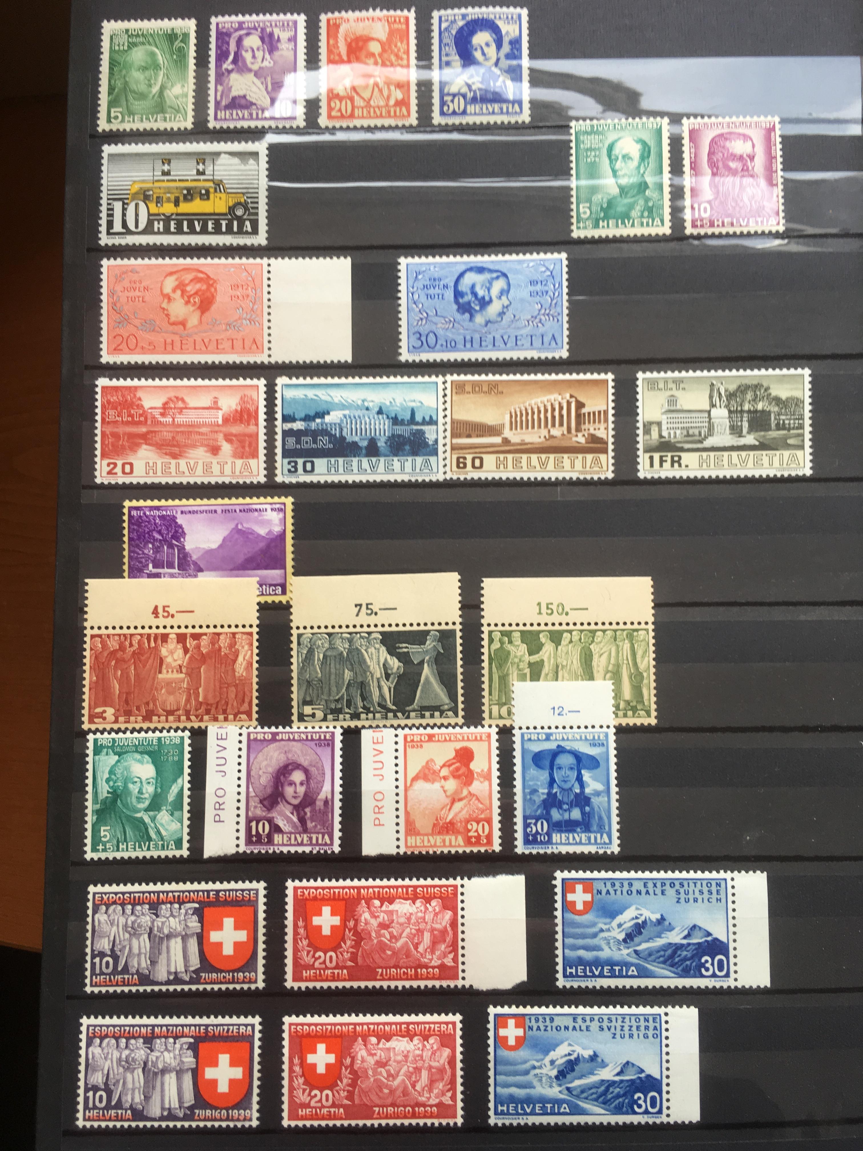 SWITZERLAND: LARGE BOX WITH A VERY EXTENSIVE COLLECTION AND ACCUMULATIONS IN THIRTEEN VARIOUS - Image 9 of 26