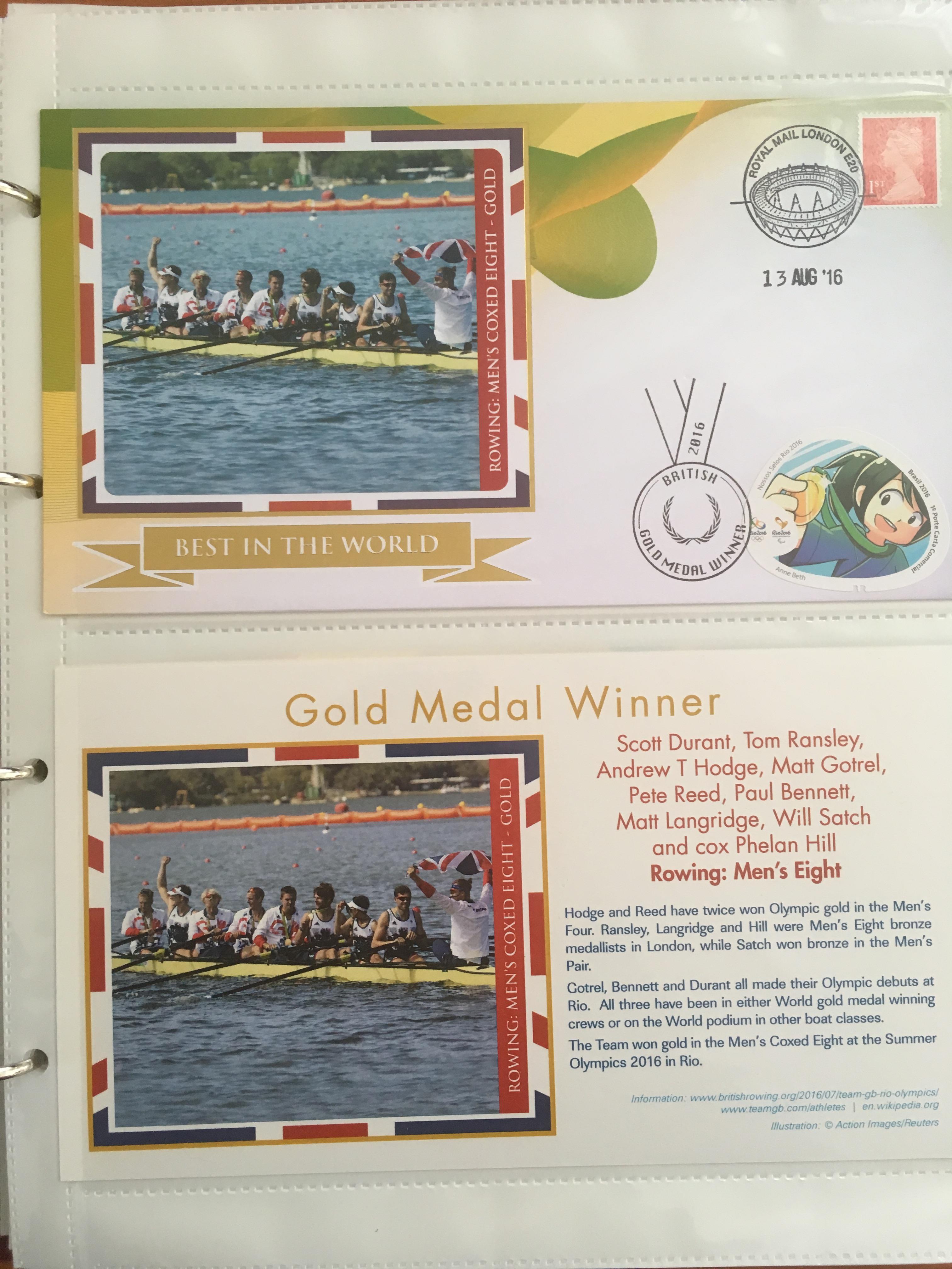 A COLLECTION OF 2000, 2012 AND 2016 OLYMPIC GAMES COVERS, ALSO 1998 COMMONWEALTH GAMES, - Image 18 of 19