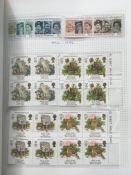 GB: ALBUM WITH KG6 ONWARDS MINT, WILDINGS, MACHINS WITH 1977 HIGH VALUE GUTTER PAIRS,
