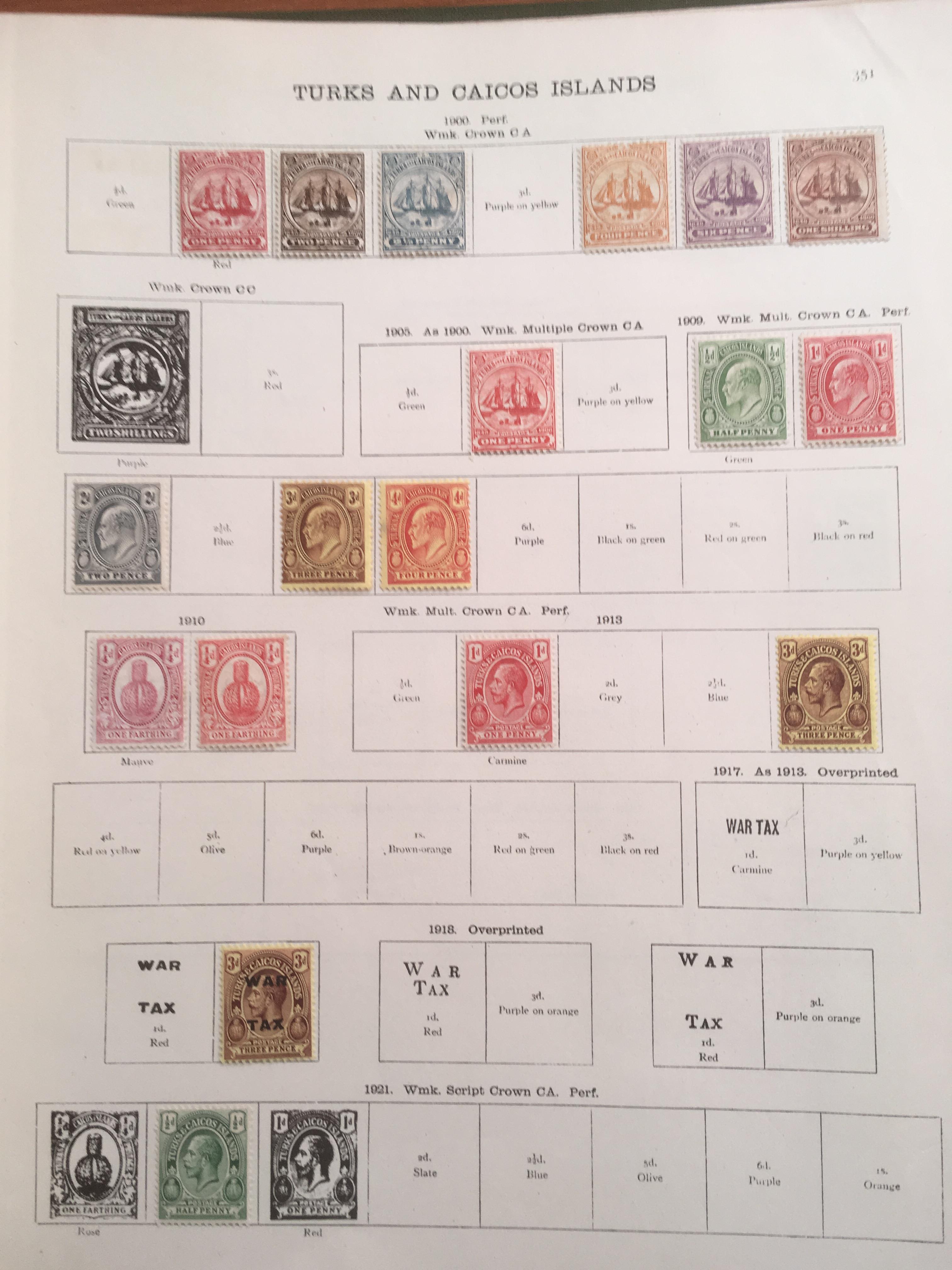 SG NEW IDEAL ALBUM WITH A MIXED MINT AND USED COLLECTION INCLUDING AUSTRALIA, BARBADOS,