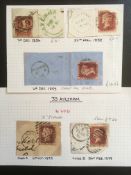 GB: BINDER WITH A COLLECTION PRE-ADHESIVE ENTIRES OR WRAPPERS, SEVERAL RELATING TO NORFOLK,