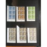 GB: BINDER WITH A COLLECTION MACHIN AND REGIONAL CYLINDER BLOCKS (APPROX.