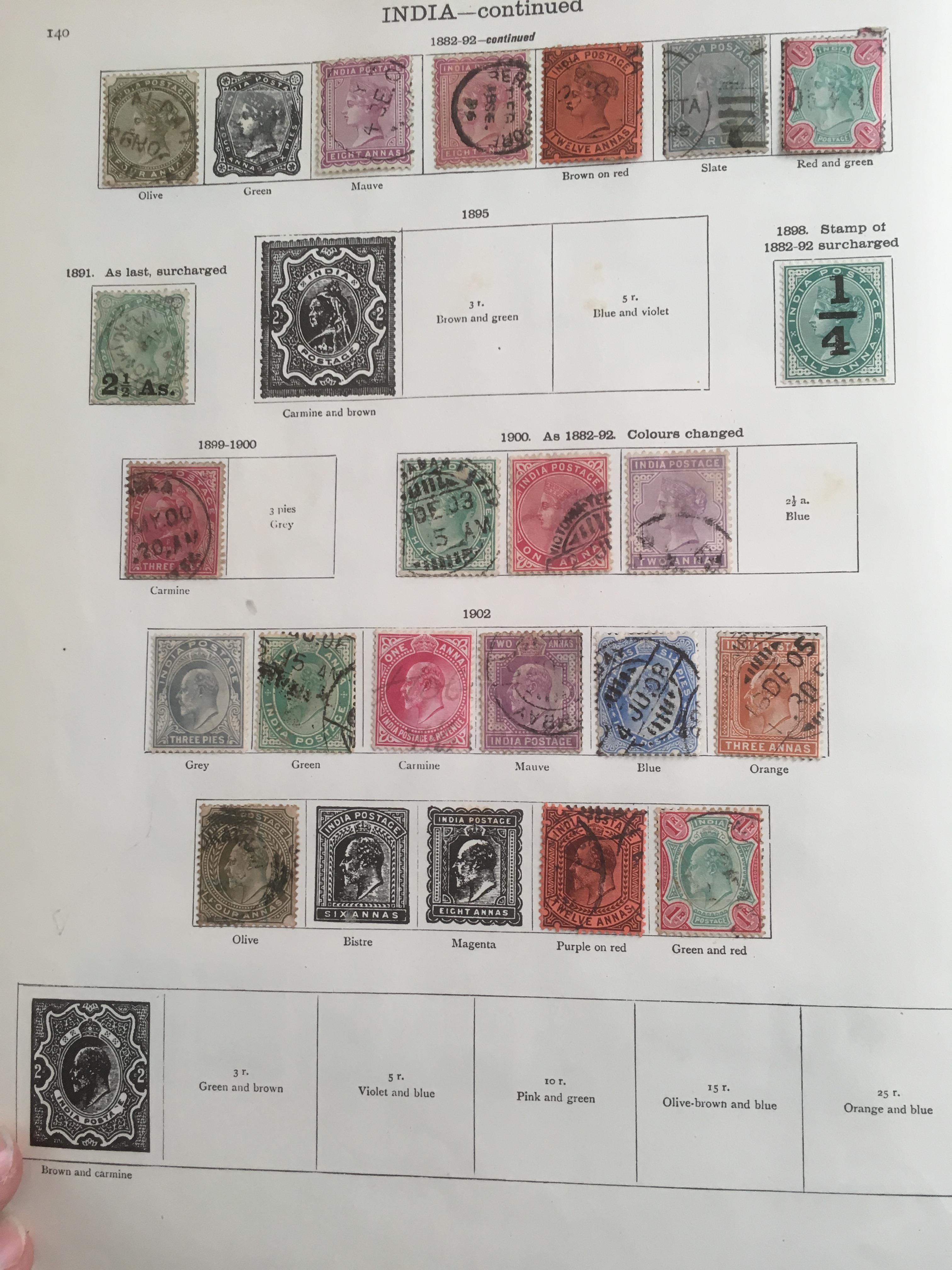 SG NEW IDEAL ALBUM WITH A MIXED MINT AND USED COLLECTION INCLUDING AUSTRALIA, BARBADOS, - Image 8 of 17