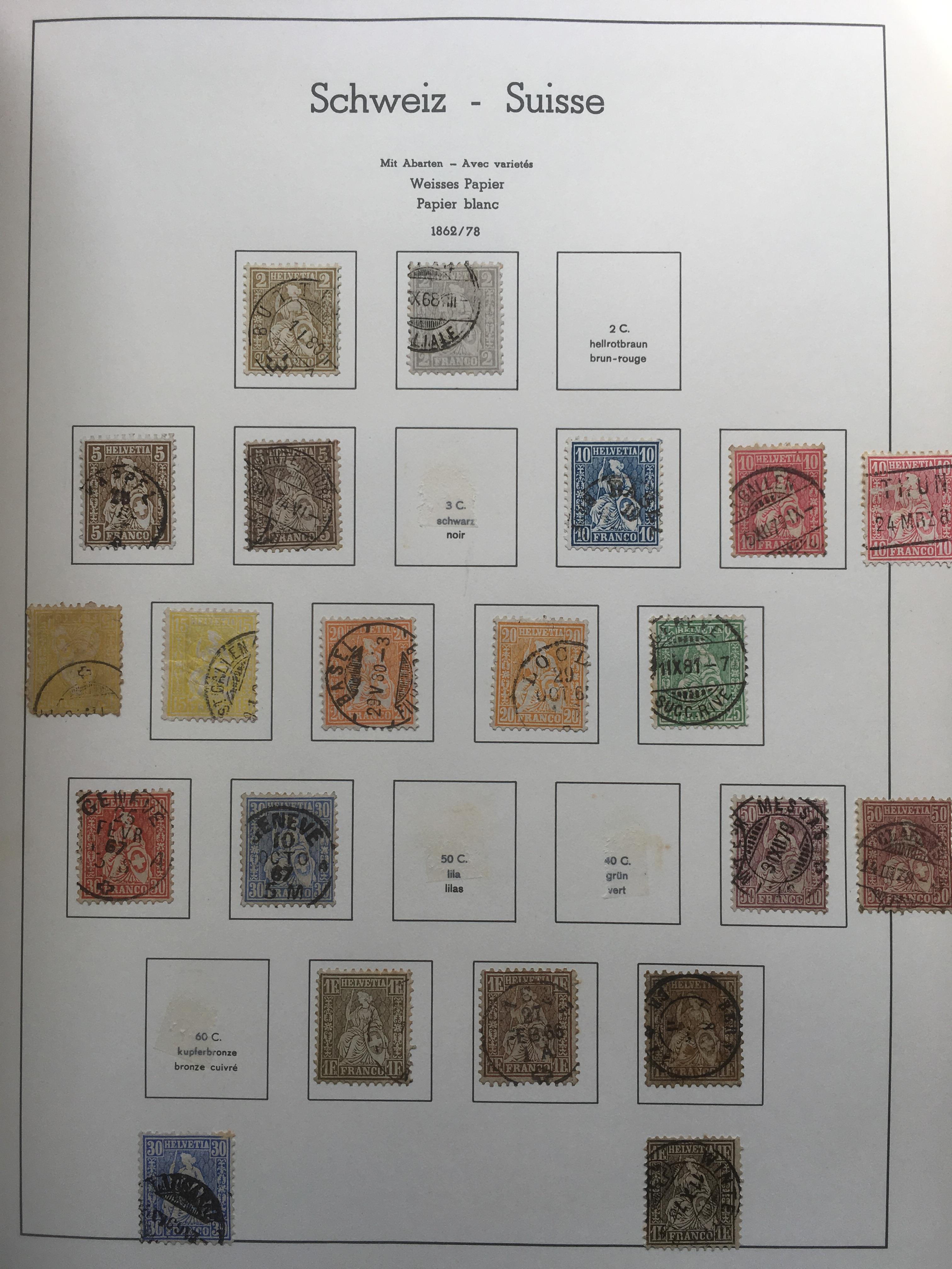 SWITZERLAND: LARGE BOX WITH A VERY EXTENSIVE COLLECTION AND ACCUMULATIONS IN THIRTEEN VARIOUS - Image 26 of 26