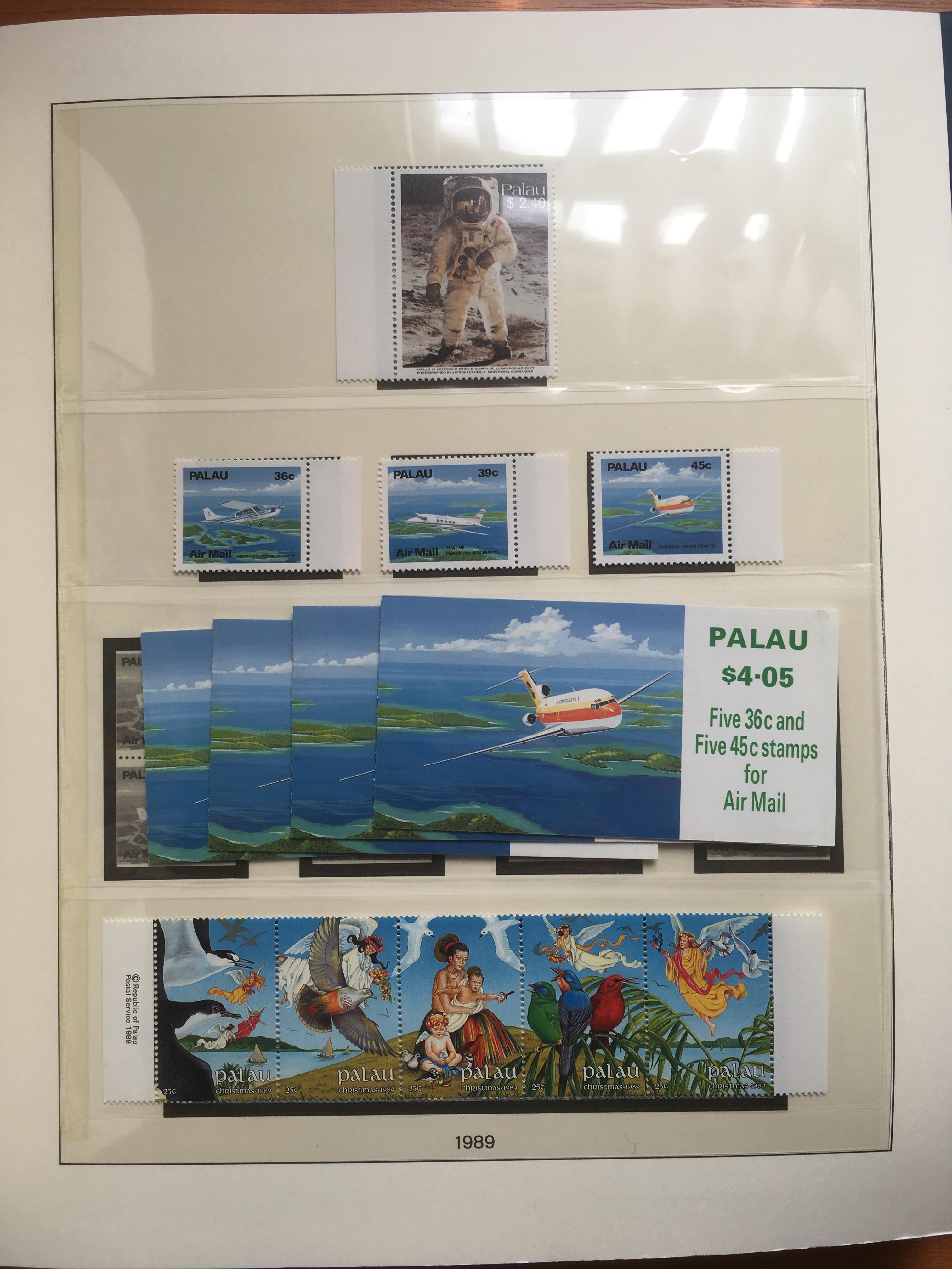 PALAU: 1983-2002 COMPREHENSIVE MNH COLLECTION IN TWO LINDER HINGELESS ALBUMS - Image 14 of 16