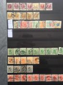 DENMARK: SMALL BOX WITH EARLY TO MODERN DUPLICATED ACCUMULATION IN STOCKBOOK, IN PACKETS,