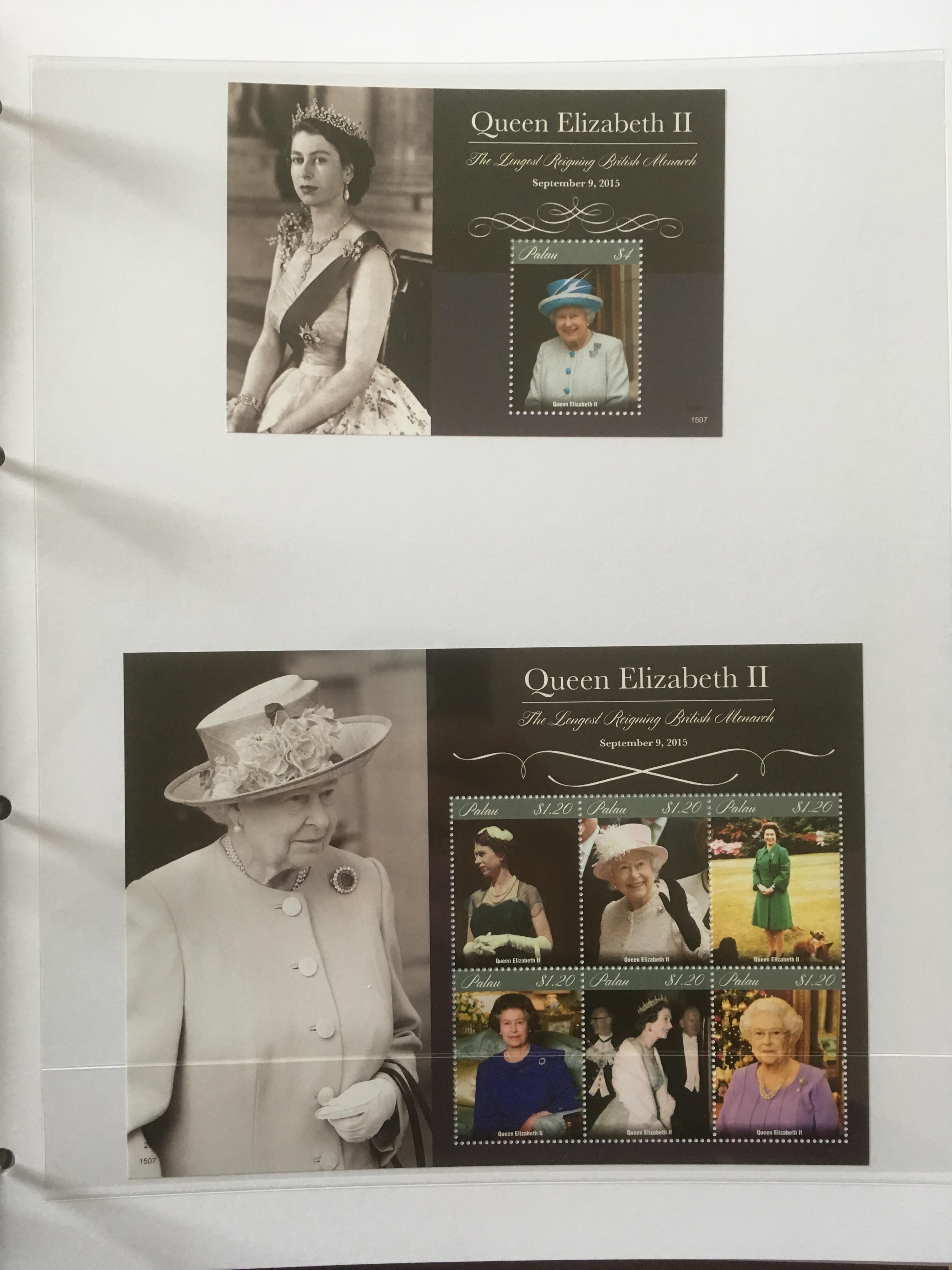 LARGE BOX 2010-2018 ROYALTY OMNIBUS COLLECTIONS IN TWELVE BINDERS, MUCH MNH WITH MANY SHEETLETS, GB, - Image 5 of 10