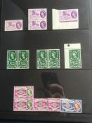 GB: TUB WITH 1952-70 QE2 PRE-DECIMAL MINT AND USED COLLECTION ON HAGNERS IN SIX BINDERS,