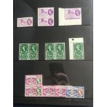 GB: TUB WITH 1952-70 QE2 PRE-DECIMAL MINT AND USED COLLECTION ON HAGNERS IN SIX BINDERS,