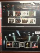 GB: ALBUM WITH 2017-2020 PRESENTATION PACKS, NO CELLOPHANE COVERS (APPROX.