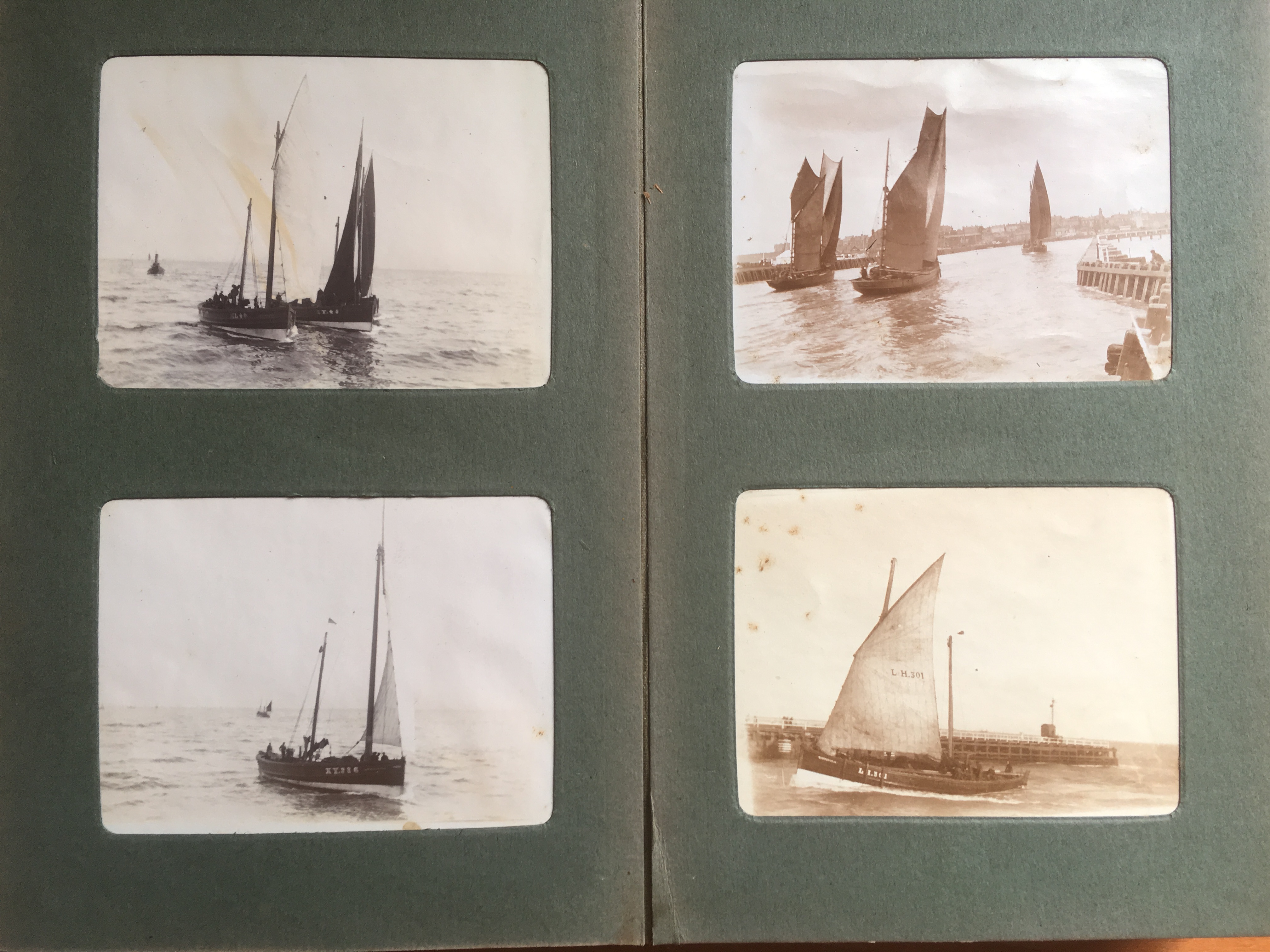 VICTORIAN PHOTOGRAPH ALBUM WITH MAINLY GREAT YARMOUTH AREA IMAGES TOGETHER WITH A SMALL ALBUM OF - Image 7 of 11