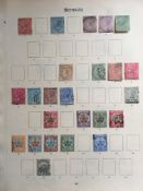 BERMUDA: 1865-1970 (FEW LATER) MAINLY USED FROM QV WITH 1865-1903 CROWN CC 1/-, 1918-22 2/6,