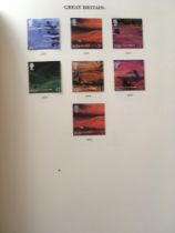 GB: 1971-2007 USED COLLECTION IN FOUR SG WINDSOR ALBUMS, MACHINS, HIGH VALUES, COMMEMS, MINISHEETS,