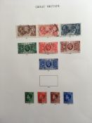 GB: 1911-36 BALANCE OF THE KG5 USED COLLECTION ON LEAVES, DOWNEY HEADS,