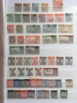 KUWAIT: 1923-58 USED SELECTION WITH 1923-4 2r, 1939 4a, 6a, 8a,