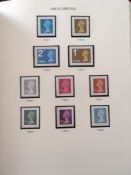 GB: 1971-2009 MNH COLLECTION IN EIGHT VARIOUS SG WINDSOR ALBUMS, COMMEMS, GREETINGS, REGIONALS,