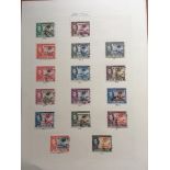 GAMBIA: 1880-1960 USED COLLECTION INCLUDING 1880-81 6d BLUE, 1886-93 TO 1/- (2) WITH 6d SHADES (4),