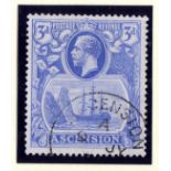 ASCENSION: 1924-33 3d CLEFT ROCK VARIETY FINE USED,