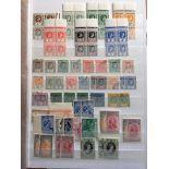 LEEWARD ISLANDS: MINT AND USED SELECTION WITH 1921-32 2/-, 1938-51 TO 10/- OG AND 5/- (2) USED,