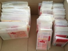 GB: BOOKLETS: BOX WITH AN EXTENSIVE ACCUMULATION OF WINDOW AND BARCODE BOOKLETS,