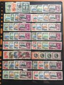 1935 SILVER JUBILEE RANGE OF USED SETS INCLUDING EGYPT SEAL, ASCENSION ETC, FEW FAULTS (48 SETS,