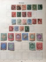 ANTIGUA: 1863-1962 MAINLY USED INCLUDING EARLY CORBOULD TYPES, 1903-7 5/-, 1913 5/-,