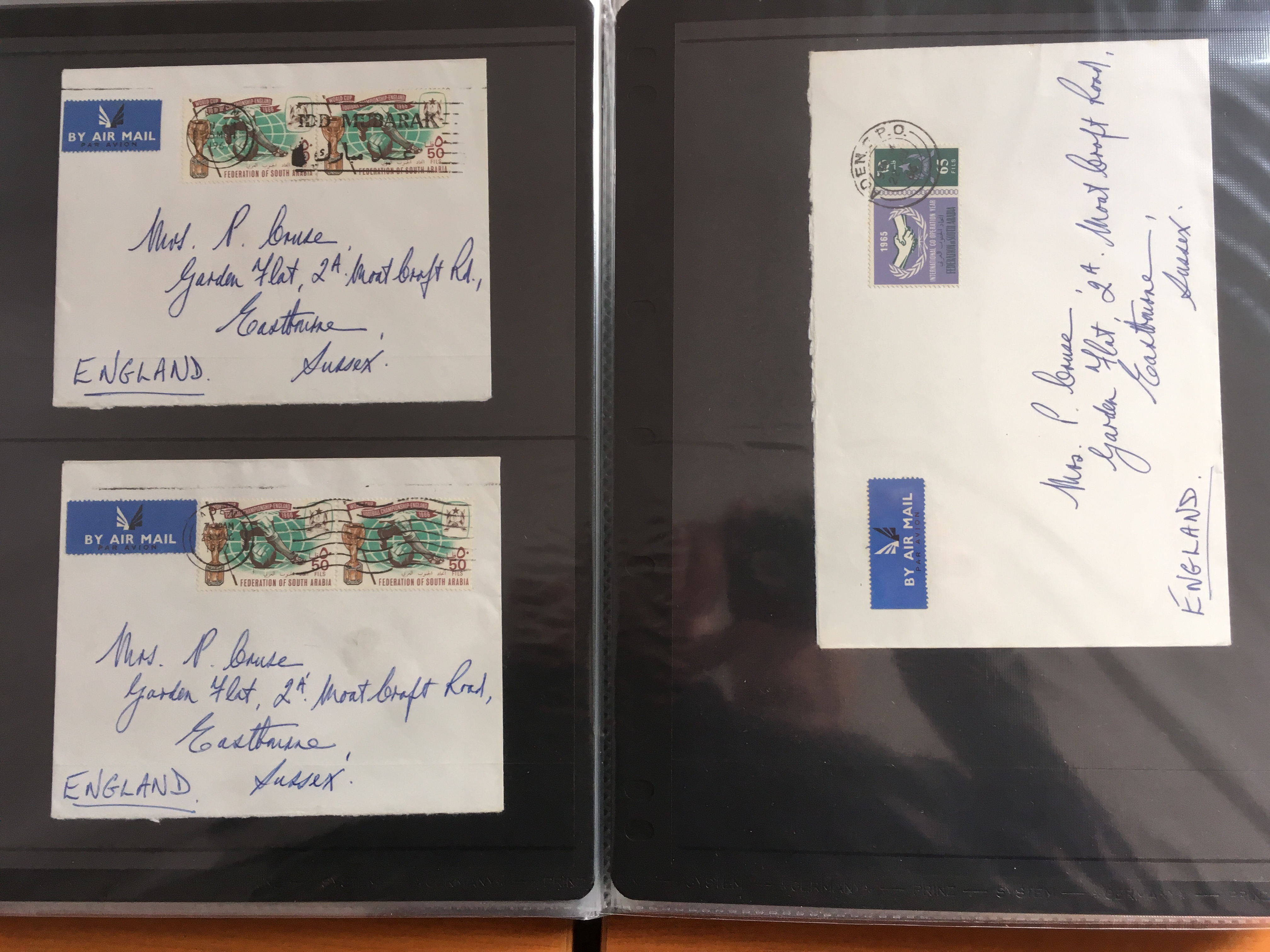 ADEN: SOUTH ARABIAN FEDERATION MINT AND USED COLLECTION INCLUDING COVERS, MAHRA STATE, - Image 10 of 18