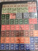 GB: FOLDER WITH 1840-1966 MAINLY USED ON HAGNERS FROM 1d BLACKS (2),