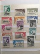 SMALL STOCKBOOK WITH MINT SHIPPING THEMATICS, BRITISH ANTARCTIC TERRITORY 1969 £1 MNH,