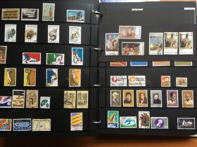 AUSTRALIA: 1913-2000 USED COLLECTION IN A BINDER, ROOS TO 5/-, KG5 HEADS TO 1/4 (4),