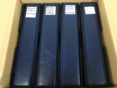 GB: 1948-2022 COLLECTION OF REGIONALS IN FOUR PRESTIGE BINDERS, MINT, USED, PRESENTATION PACKS,